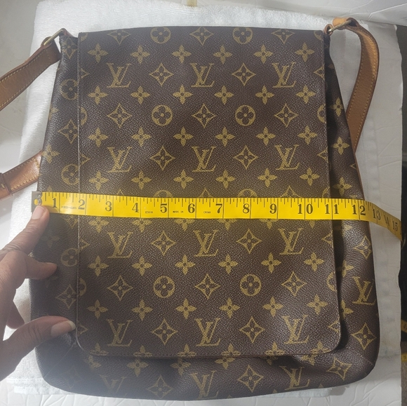 Louis Vuitton Monogram Crossbody Bag in Brown - Picture 7 of 12